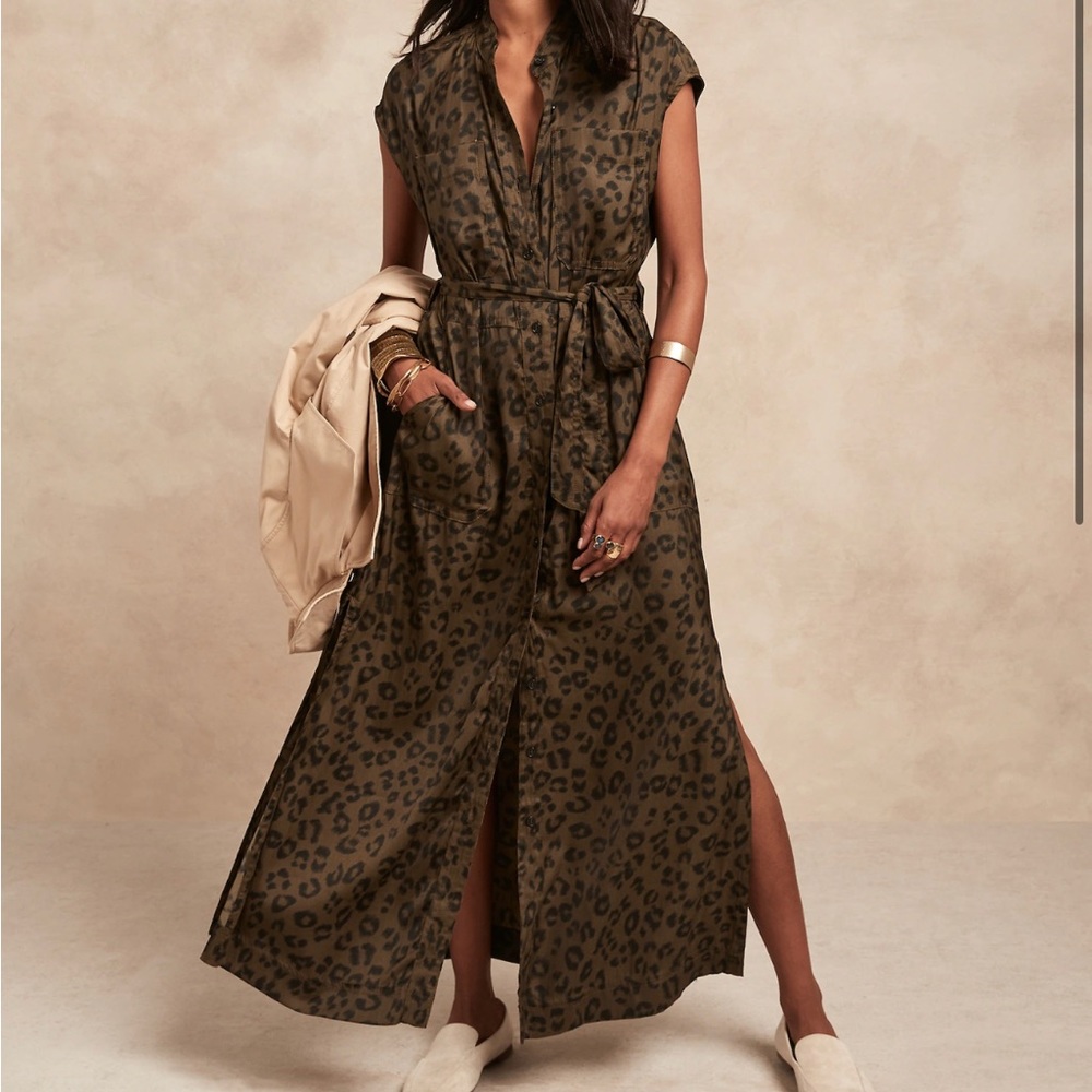 Banana Republic Ravina Maxi Shirt Dress